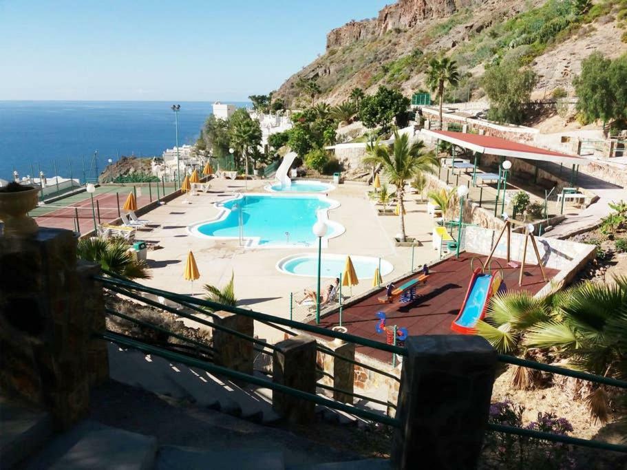 Duplex Playa Del Cura Beautiful Ocean View Daire Mogán Dış mekan fotoğraf