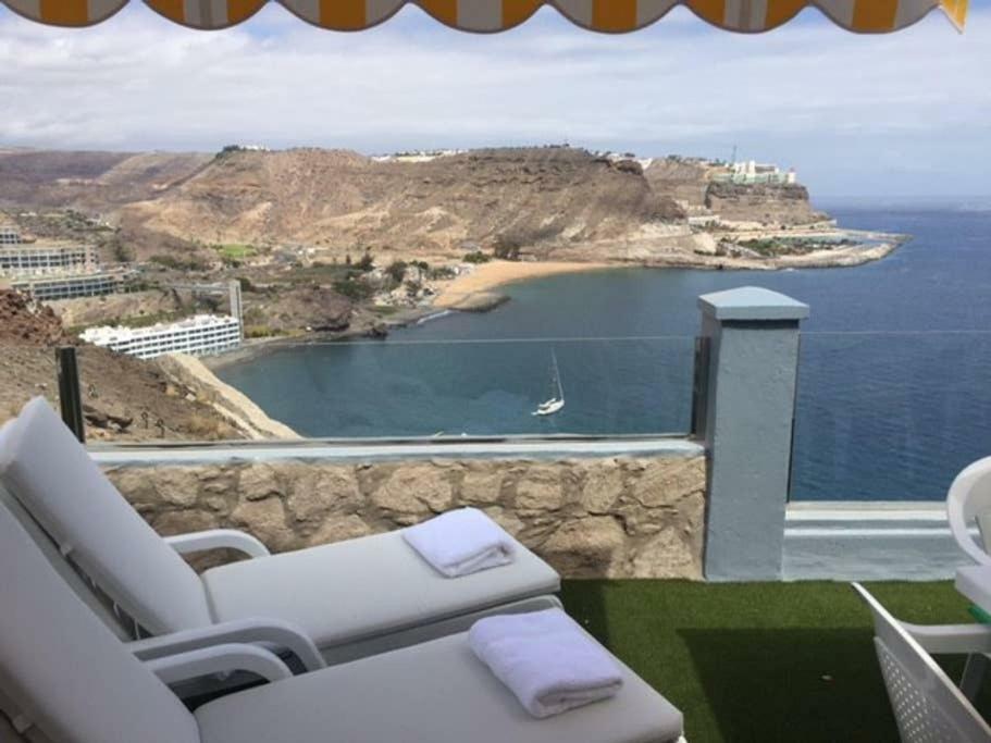 Duplex Playa Del Cura Beautiful Ocean View Daire Mogán Dış mekan fotoğraf