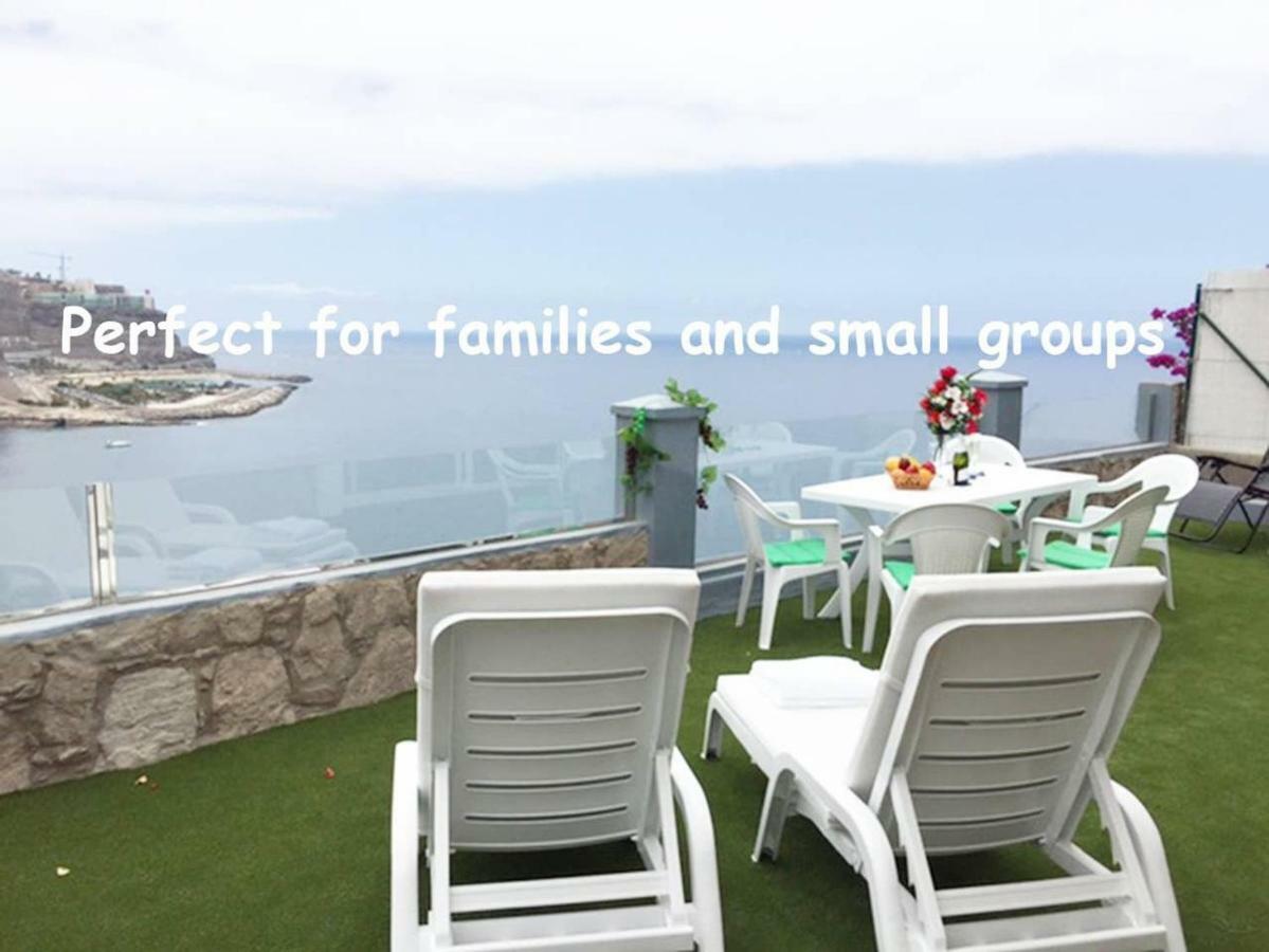 Duplex Playa Del Cura Beautiful Ocean View Daire Mogán Dış mekan fotoğraf